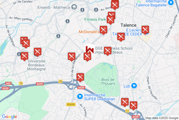 Restaurant Dans un rayon de 1km