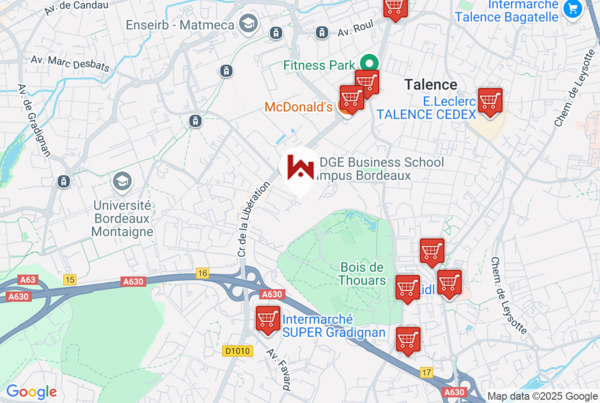 Supermarché Dans un rayon de 1km