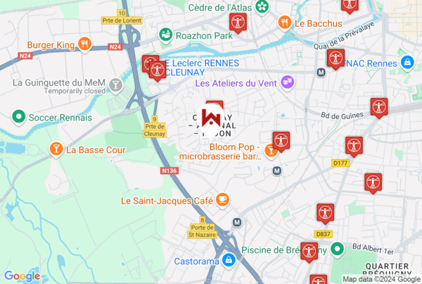 Pharmacies Dans un rayon de 1km