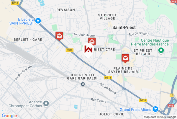 Poste Dans un rayon de 1km