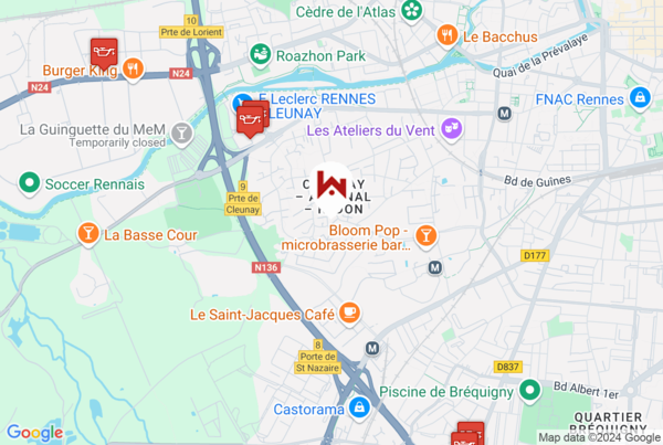 Stations Dans un rayon de 1km