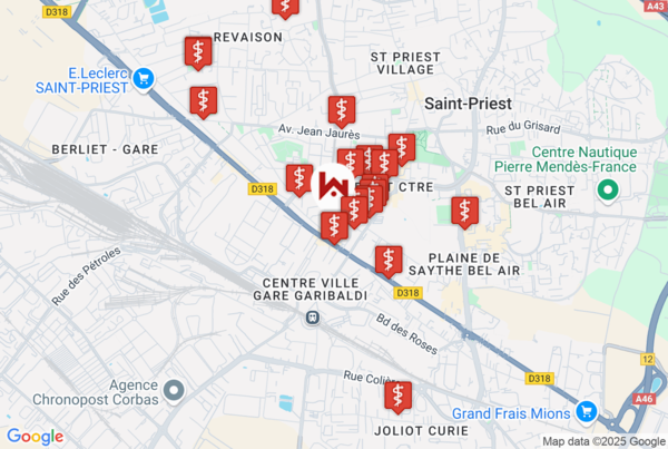 Docteurs Dans un rayon de 1km