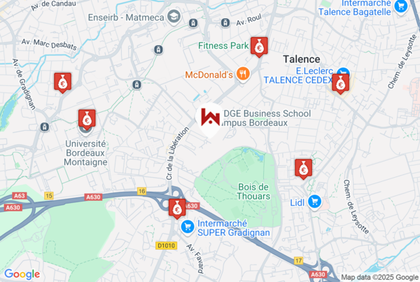 Banque Dans un rayon de 1km