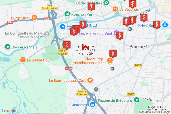 Docteurs Dans un rayon de 1km