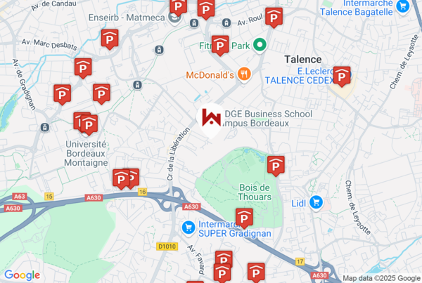 Parkings Dans un rayon de 1km