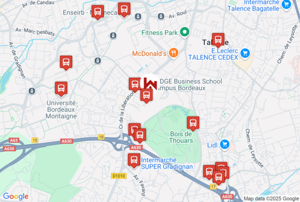 Bus/Tram Dans un rayon de 1km