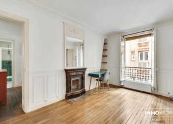 A louer appartement T2 de 39m2 avec cave à Paris 5eme