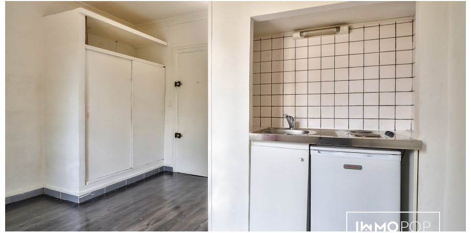 Appartement à louer Type 1 de 14 m² à Paris 14ème