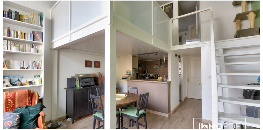 Appartement duplex Type 3 de 65 m² à Lyon 3ème