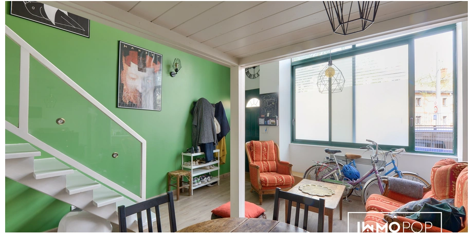 Appartement duplex Type 3 de 65 m² à Lyon 3ème