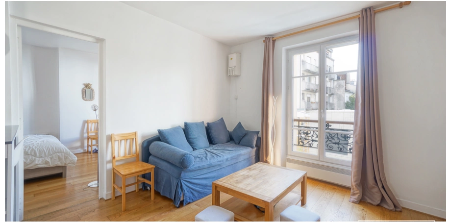 Location T2 de 41,15 m² avec grande chambre - Abbesses