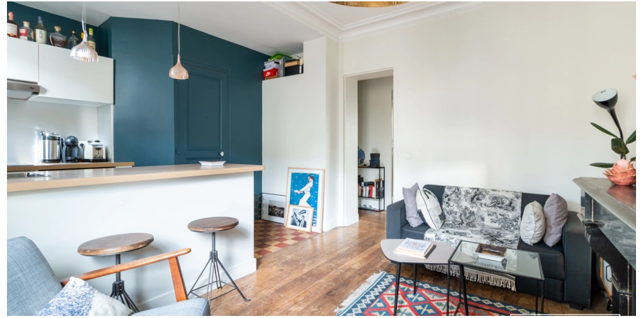 Appartement T2 de 35m² - Paris 18e Jules Joffrin