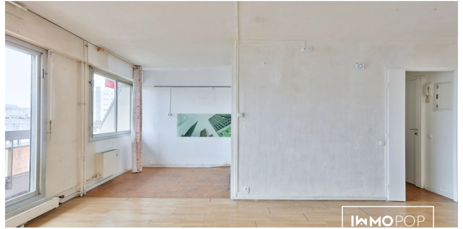 Appartement Type 1 de 35 m² à louer avec balcon, parking et cave à La Villette