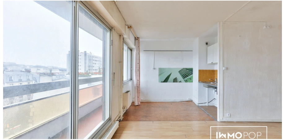 Appartement Type 1 de 35 m² à louer avec balcon, parking et cave à La Villette