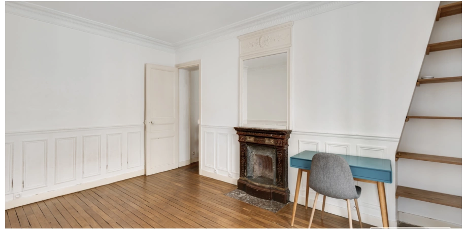 A louer appartement T2 de 39m2 avec cave à Paris 5eme