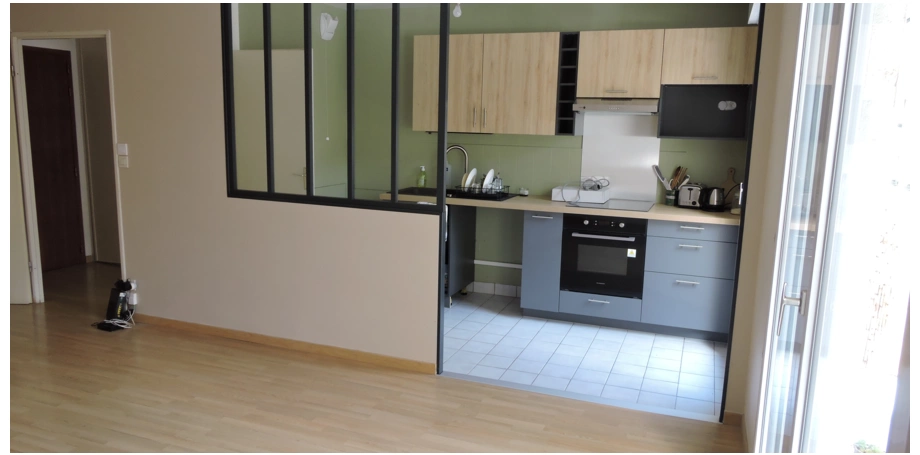A louer appartement T2 de 51m2 avec balcon et parking à Nantes