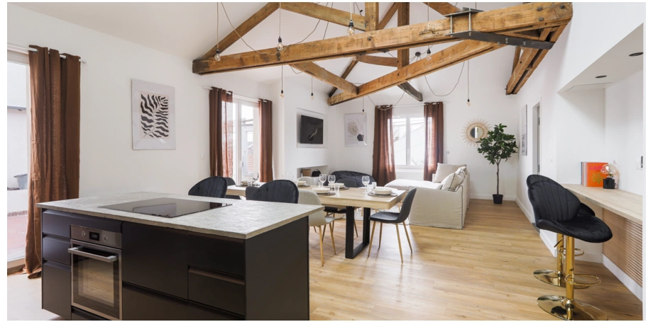 Chambre de 17m2 en Co-living avec balcon proche Bassin à flot