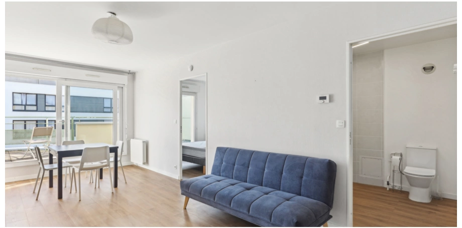 Appartement T2 de 47m² avec terrasse à Rennes