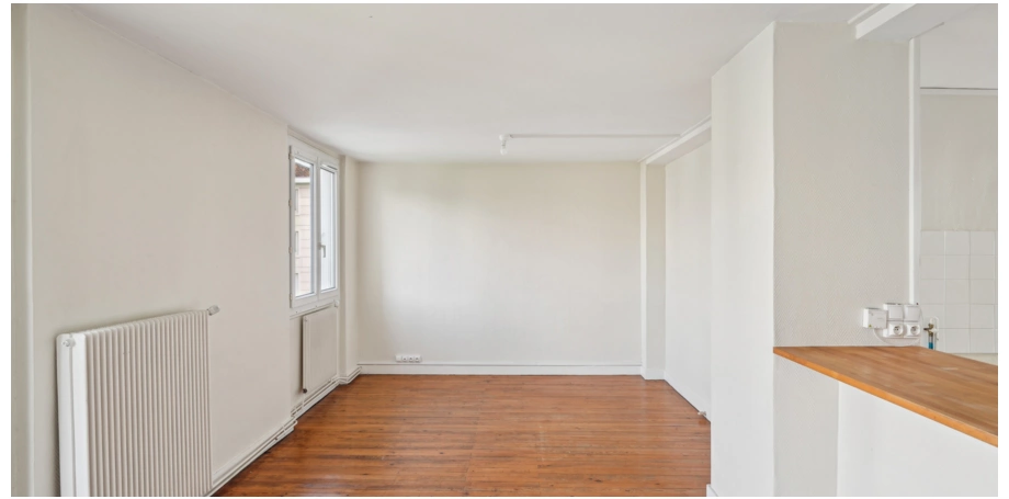 Appartement non meublé Type 3 de 61m² avec balcon et cave à Bordeaux