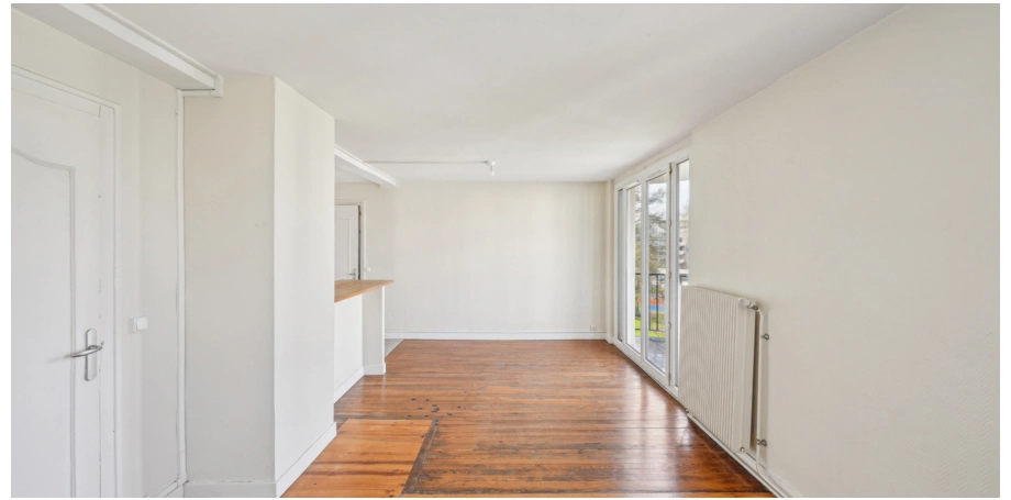 Appartement non meublé Type 3 de 61m² avec balcon et cave à Bordeaux